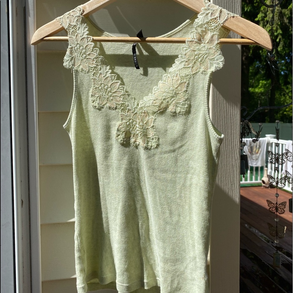 The Limited Lace Tank Top